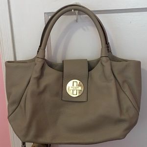 ⚠️NEGOTIABLE ⚠️Kate Spade All Leather Gray Satchel
